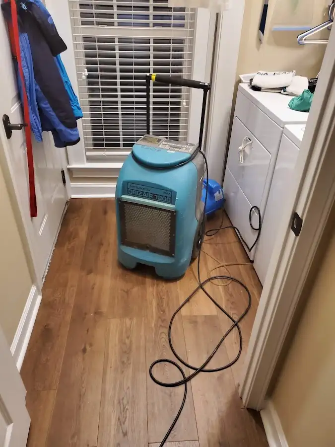 Commercial dehumidifier deployed for Crawl Space Restoration in Grand Terrace